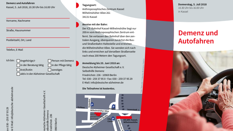 Fachtagung Demenz und Autofahren 2018