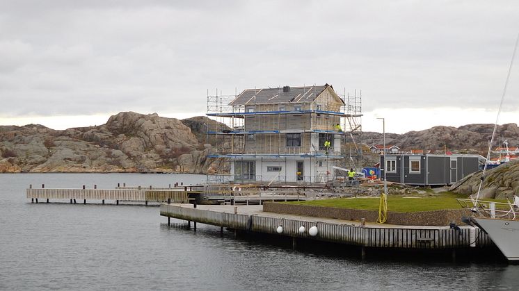 Cembrit Windstopper Extreme klarar 12 månader utan fasad