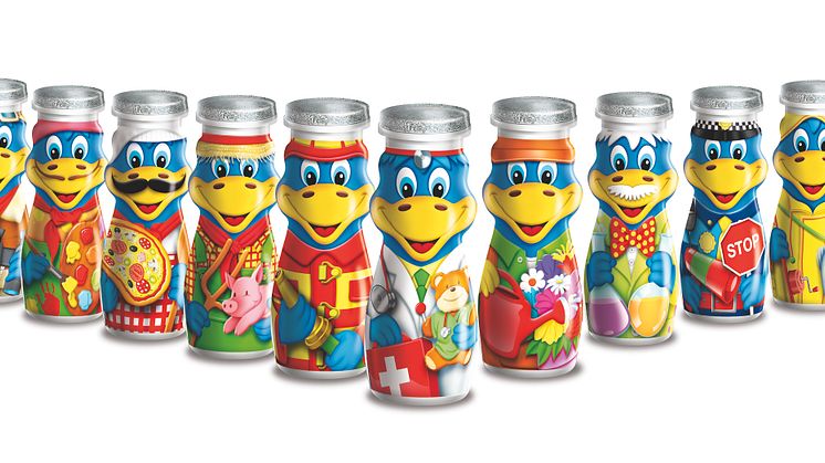 Danonino Drickyoghurt Dino - Olika yrken