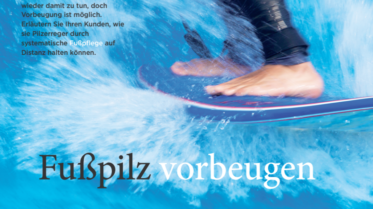 Fußpilz vorbeugen