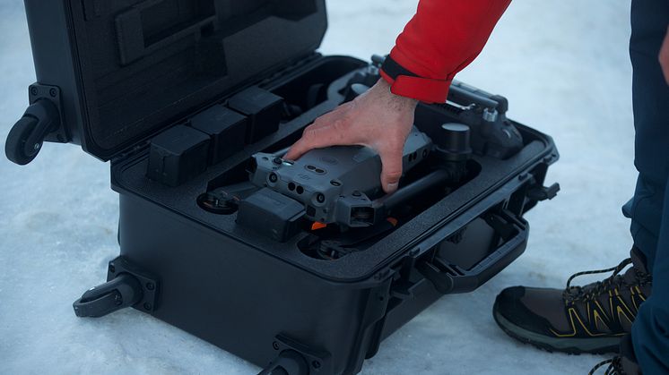 DJI M30 packed for the next mission