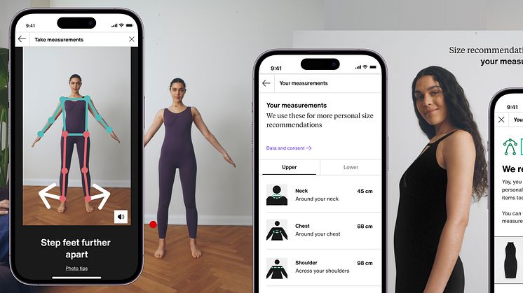 Zalando lanserar storleksråd baserat på kundernas egna kroppsmått