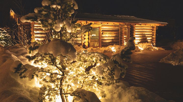 Tamina Therme Bad Ragaz, Aussensauna 