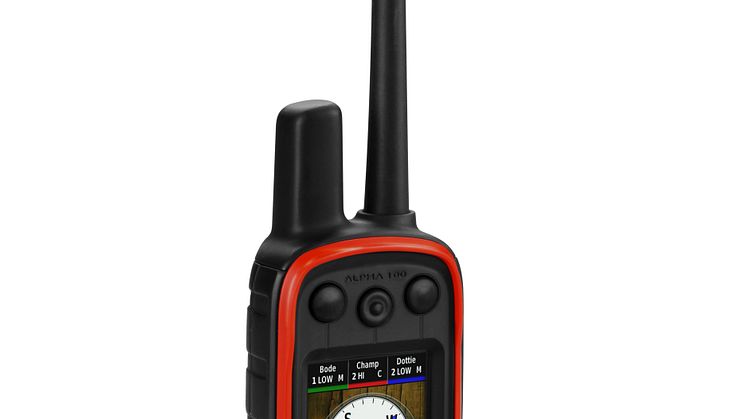 Garmin® presenterar Alpha™ Ett avancerat hundspårningssystem för extra kontroll och säkerhet