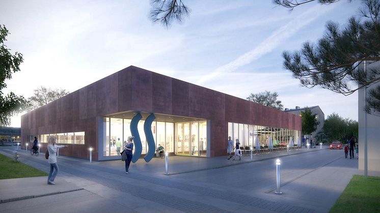 Typbadhus lanseras i Tyresö Aquarena