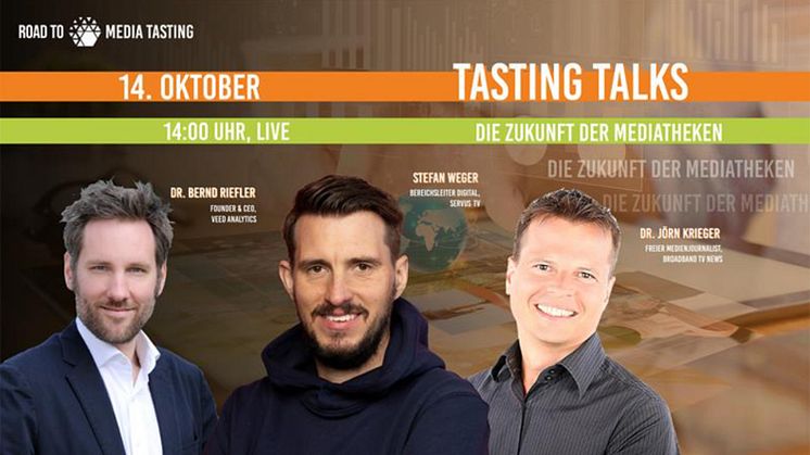 Tasting Talks #25: Die Zukunft der Mediatheken – Auslaufmodell oder Topseller?