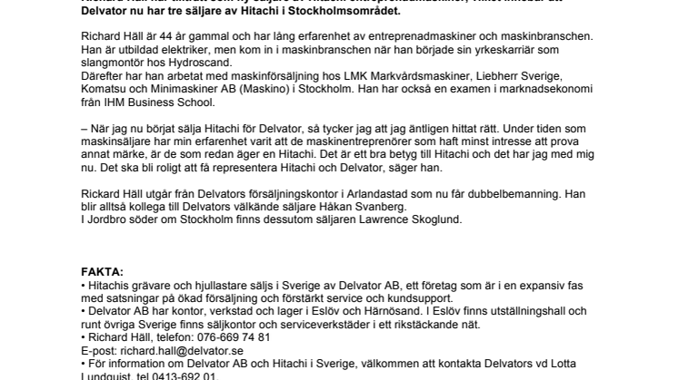 Delvator utökar  i Stockholm