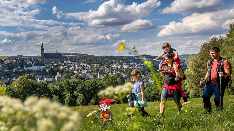 Tatock und Schneeberg_Foto TVE_Uwe Meinhold_Illustration Sylvia Graupner