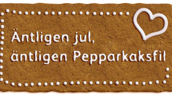 Pepparkaksfilen är här – Nu kan julen komma