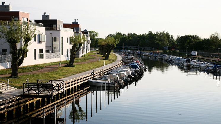 Skånska Lomma är årets bästa klimatanpassningskommun. Foto: Christian Almström, Lomma kommun.