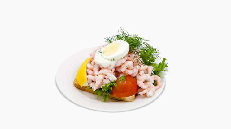 Shrimp Sandwich an Bord von Tallink Silja