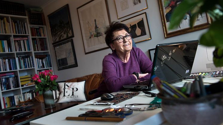 Vi frågar författaren Birgitta Backlund vad hon tyckte om att medverka i #Älskanoveller 2015
