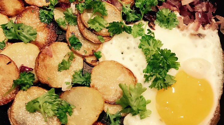 Månadens recept november - Potatispanna med ägg