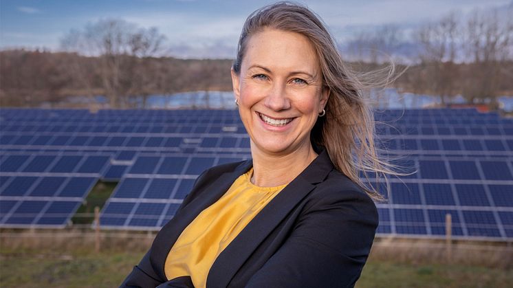 Anna Werner, vd för branschföreningen Svensk solenergi