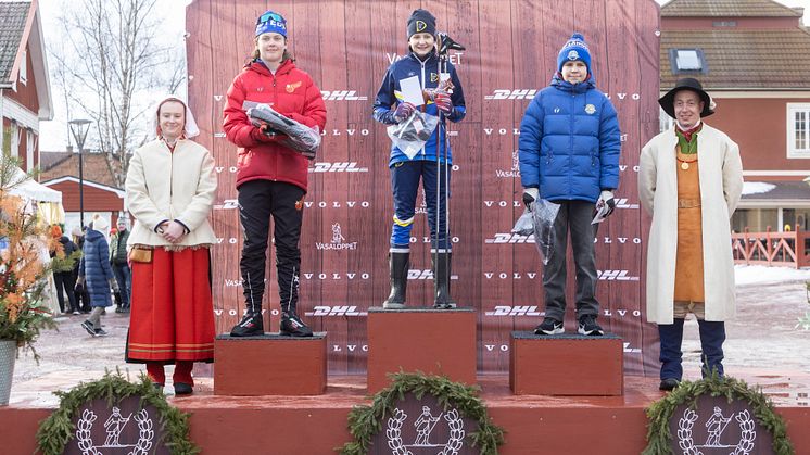 Ungdomvsan 2024 topp tre killar 13-14 år