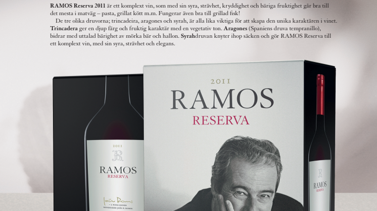Ramos Reserva 2011 - ny årgång och ny design!
