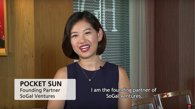 Pocket Sun from SoGal Ventures was one of our guests