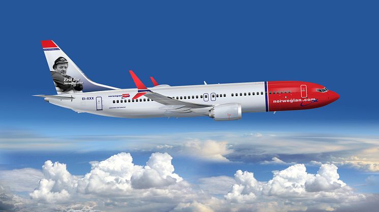 Norwegian Boeing 737 MAX. 