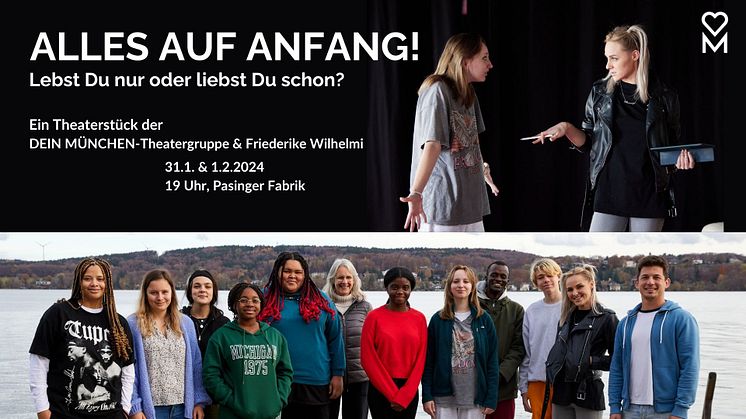 Die Jugendlichen bringen ihr selbstgeschriebenes Stück auf die Bühne. 