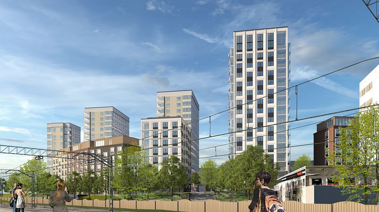 Grönt ljus för nya lägenheter i Bagartorp centrum