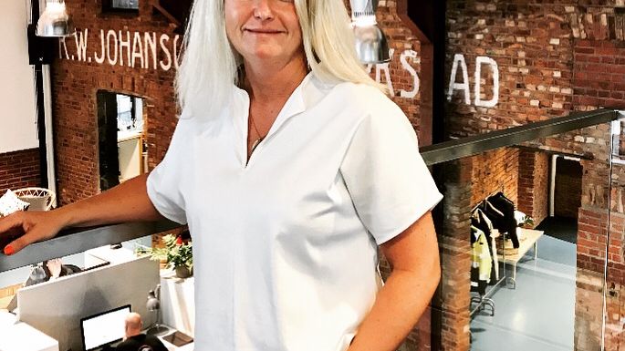 Maria Josefsson, ny produktionschef på Hökerum Bygg AB. 
