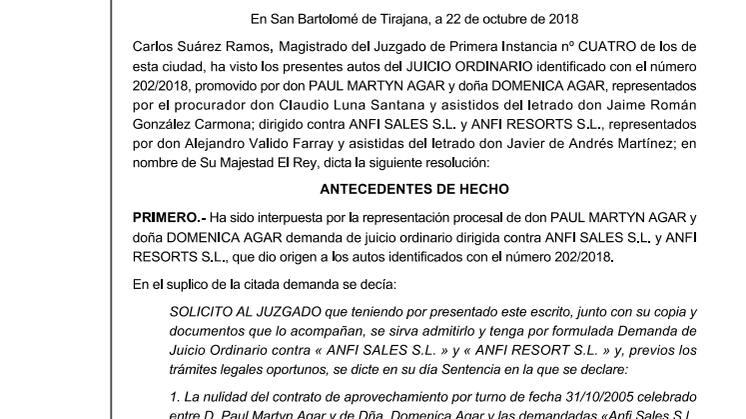 Paul Agar court document
