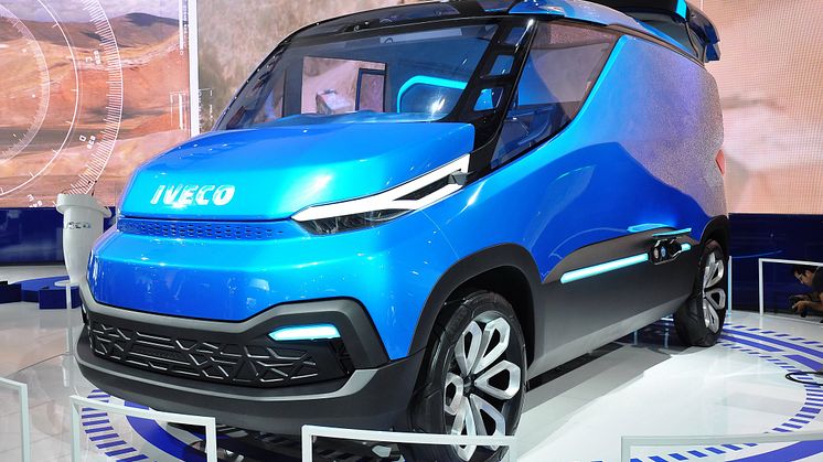 Iveco-konceptet ”Vision” har vunnit europeiskt pris för hållbara transporter 2016