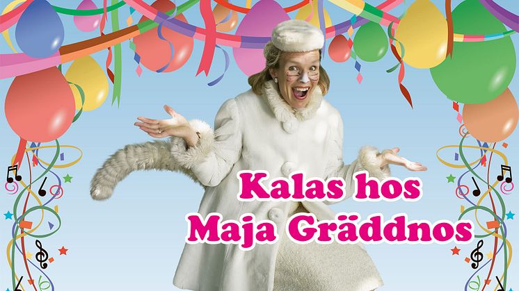 Populära och välbekanta Anna-Karin ”ako” Oldeberg spelar Maja Gräddnos i denna underhållande föreställning.