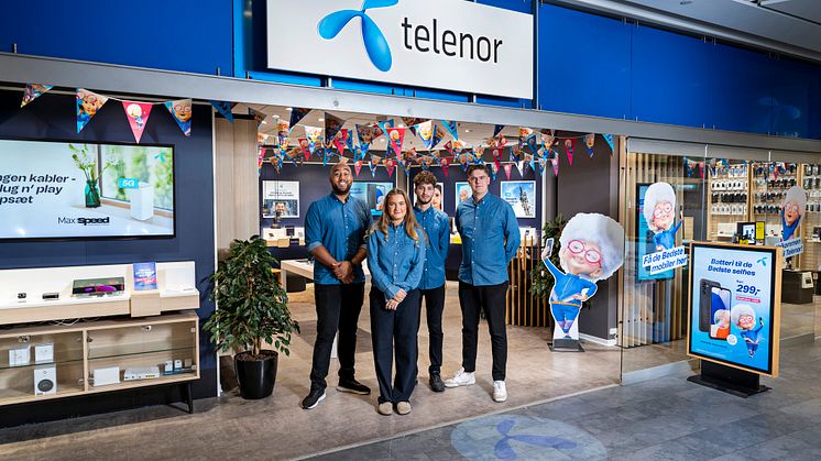 Høj kundetilfredshed og 5G-internet skaber fortsat vækst hos Telenor
