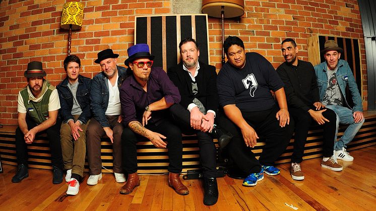 Fat Freddy's Drop tar musikalisk smällkaramell till Grönan