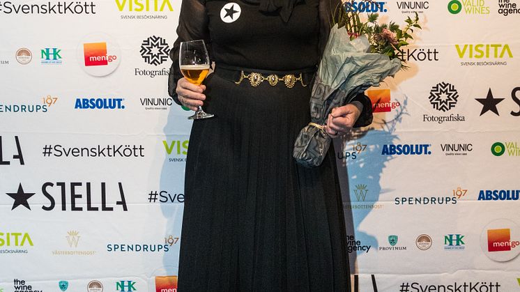 Stellagalan konferencier Sissela Kyle