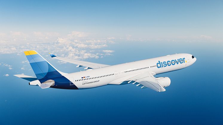 This is what the new brand identity looks like on the aircraft