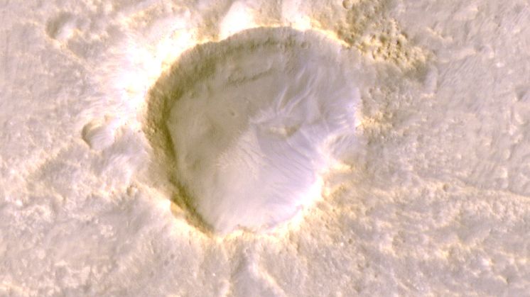 Oxia Planum (18.3N, 335.3E) på Mars norra halvklot Foto: Anshuman Bhardwaj, Luleå tekniska universitet, och  Lunar and Planetary Laboratory (UoA)
