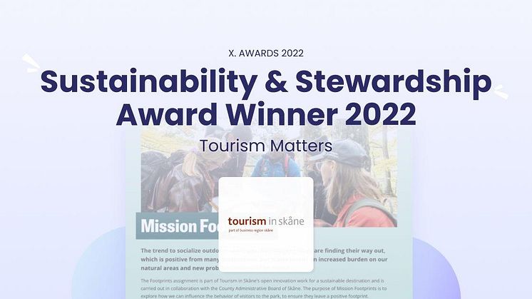 Sustainability & Stewardship Award Winner (F)