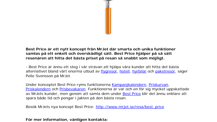 Nytt koncept spar tid och pengar i jakten på den bästa resan