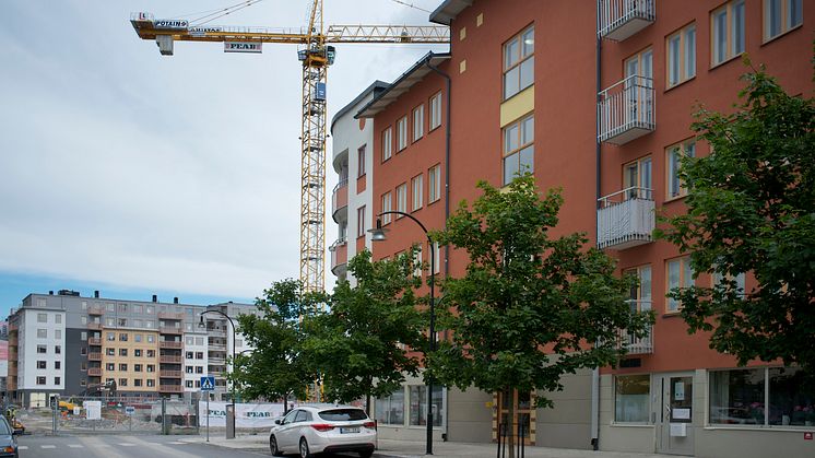 Rekordmånga bostäder byggdes i Sollentuna 2015