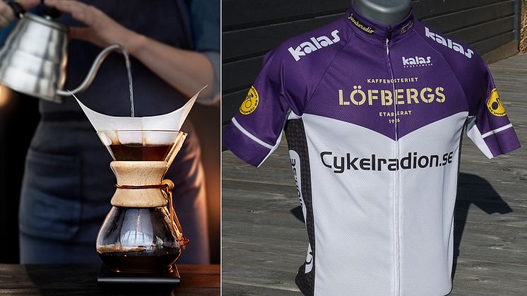 Cykelradion live-poddar på Löfbergs Rosteri & Kaffebar