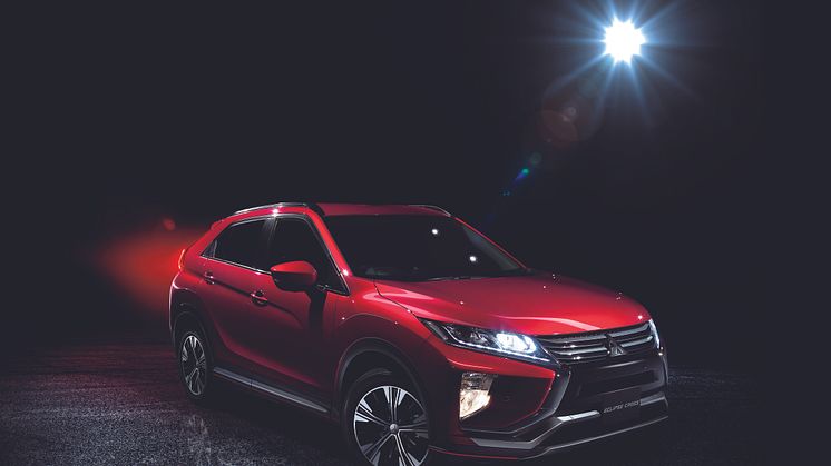 Mitsubishi Eclipse Cross er valgt som vinner av pris for godt design av japansk designinstitutt (Japan Institute of Design Promotion).