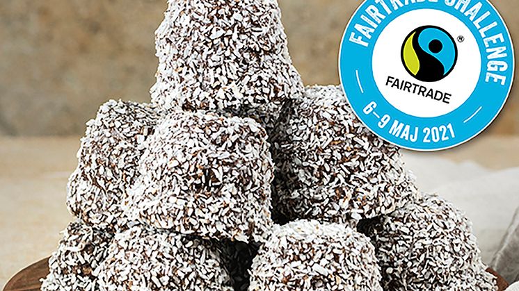 Satsa på rättvisemärkta chokladbollar 8 maj