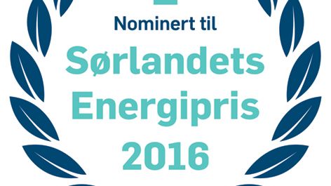 Nominasjonslogo Sørlandets energipris 2016