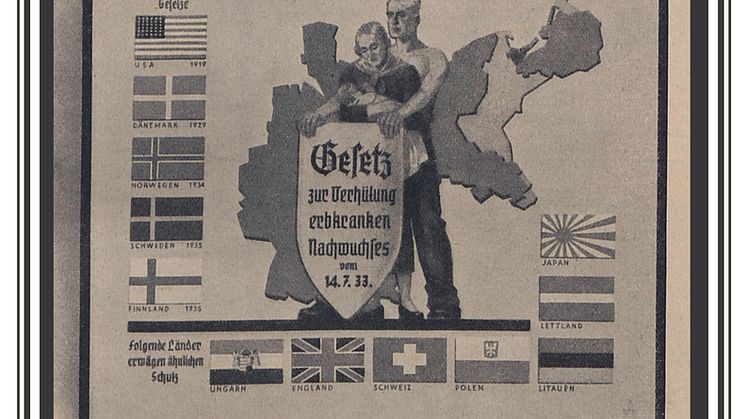 Conferinta despre eugenie Poster