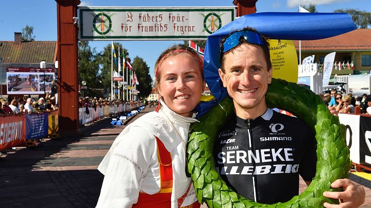 Michael Olsson, vinnare av Cykelvasan 2018