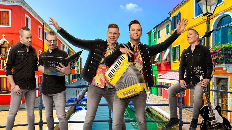 Grammisnominerade "Donnez" släpper nytt album och åker på turné i både Sverige, Norge och Finland!