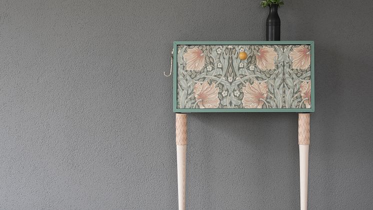 Eket sekretär av Vintagefabriken