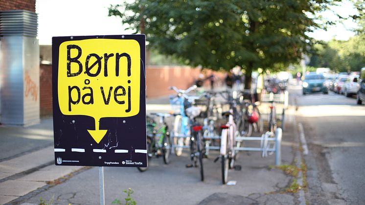 ​Tusinder af børn på skolevejene