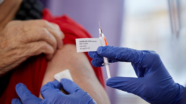 Vaccinationsstatus 30 april: 37 procent har fått första dosen