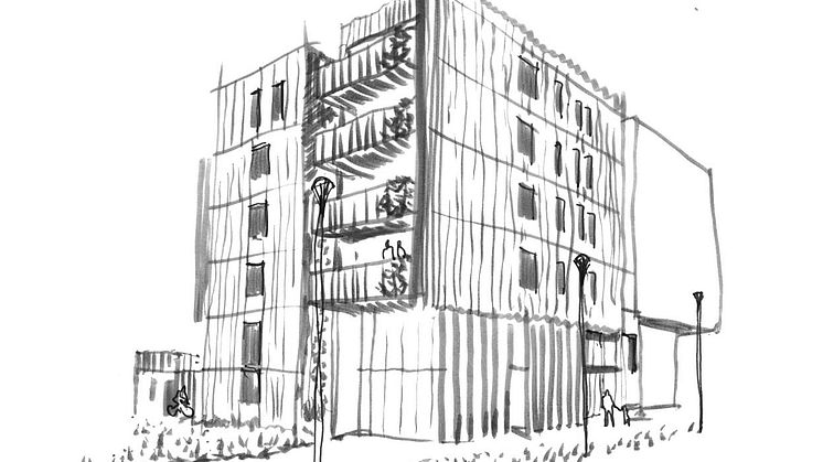 Brf Magasinet, hus 2