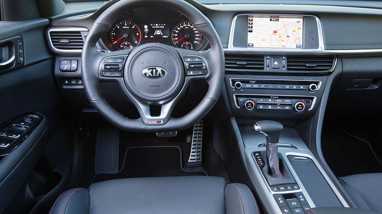 Optima Sportswagon interiör