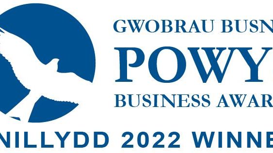 Powys Business Award logo