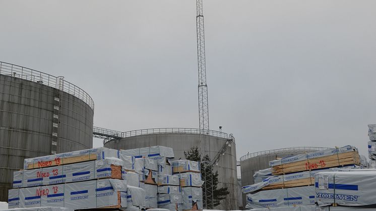Norrköpings Hamn och Stuveri AB miljösatsar på klimatsmart hamnbelysning